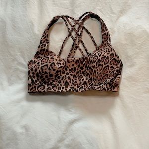 Victoria Secret leopard sports bra